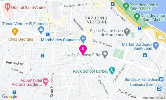 Localisation Restaurant  La Maison Blanche