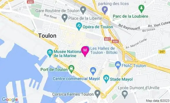 Localisation Café Raspail