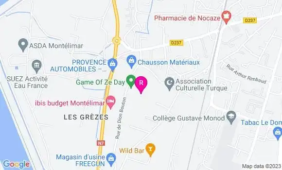 Localisation Restaurant  O Gout du Jour