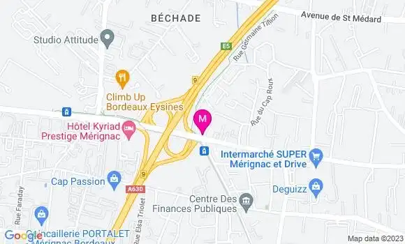 Localisation Brasserie Le 127