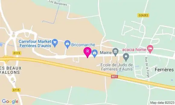 Localisation Restaurant  Amazone