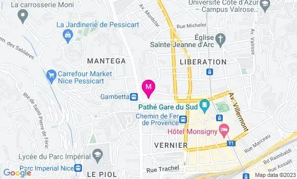 Localisation Restaurant  Le Méditerranéen
