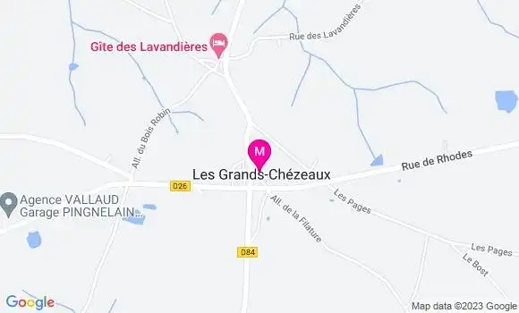 Localisation Restaurant  Aux Ch