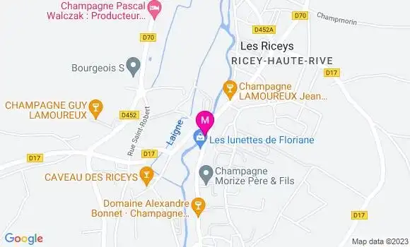 Localisation Restaurant  Café du Centre