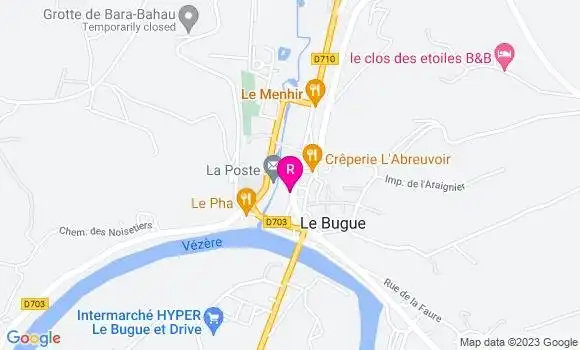 Localisation Restaurant  La Bonne Pâte