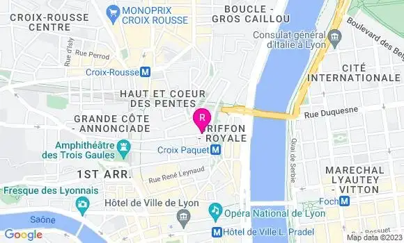 Localisation Restaurant Bar La Bonne Gâche
