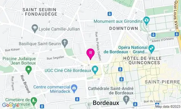 Localisation Restaurant  Zéphirine