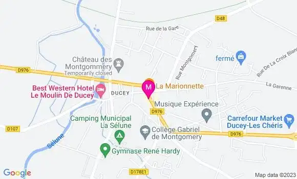 Localisation Restaurant  Le Clapton Café