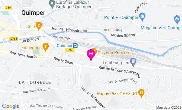 Localisation Restaurant  Saveur Mo Ti Zil