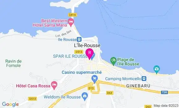 Localisation Restaurant  La Casita
