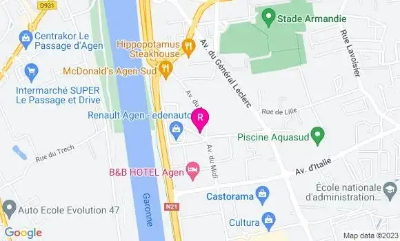 Localisation Restaurant Lounge Brut