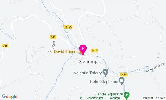 Localisation Restaurant  La Guinguette