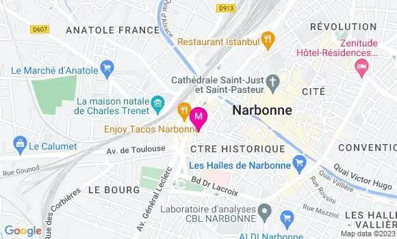 Localisation Restaurant  La Charrette