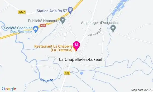 Localisation Restaurant  La Trattoria