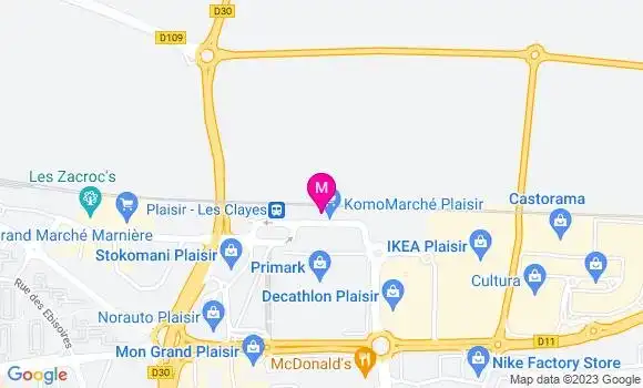 Localisation Pizzeria Pizza Hut