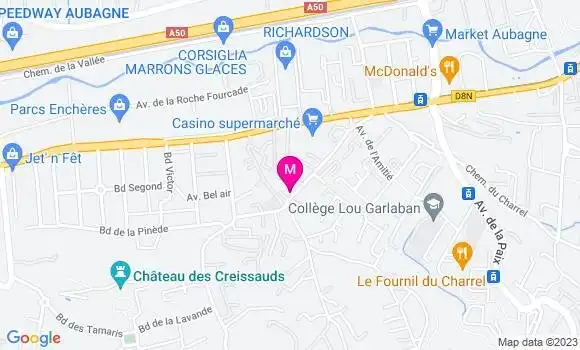 Localisation Restaurant  La Perussonne