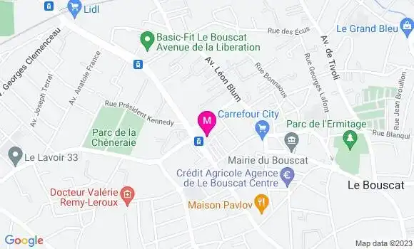 Localisation Restaurant  La Table du Décanteur