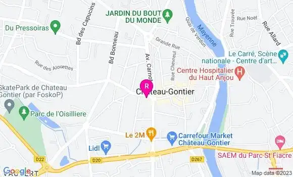 Localisation Restaurant  L