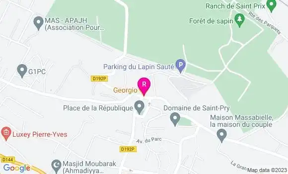 Localisation Restaurant  Georgio