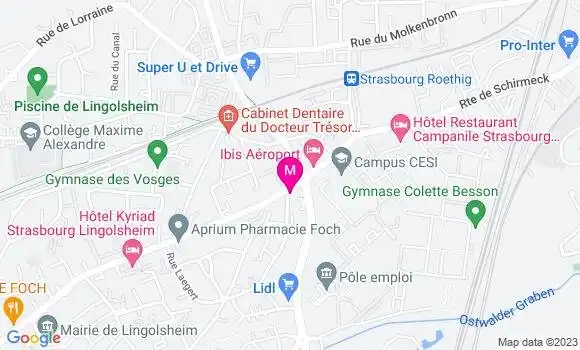 Localisation Restaurant  La Diligence