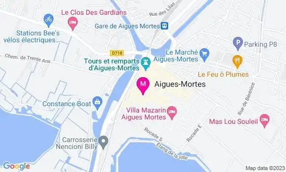 Localisation Restaurant  La Goulue