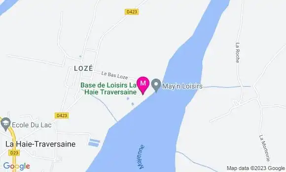 Localisation Le Bistrot de la Haie