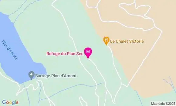 Localisation Restaurant  Le Chalet Victoria
