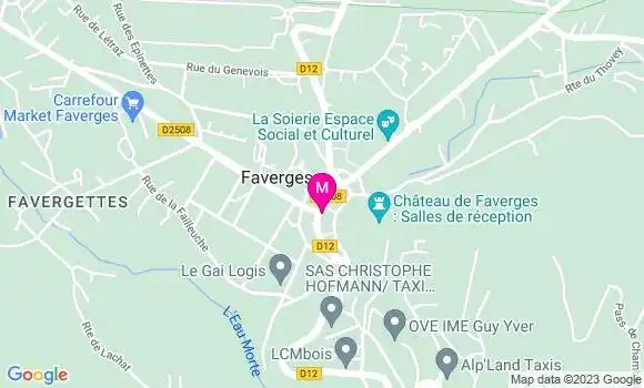 Localisation La Crêperie Normande
