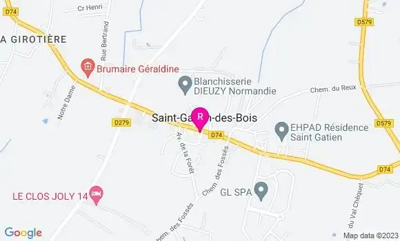 Localisation Pizzeria Au Val d