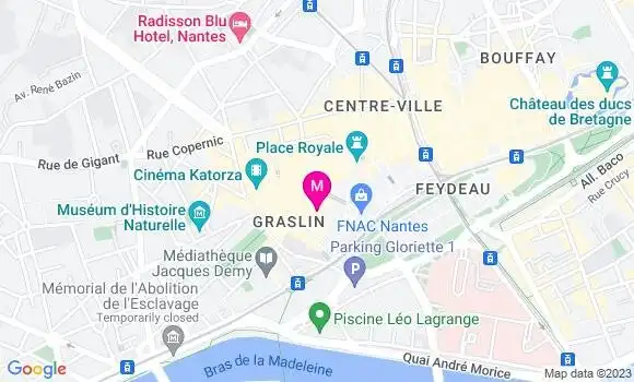 Localisation Bistrot Balthazar