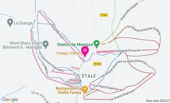 Localisation Restaurant  Happy Chalet