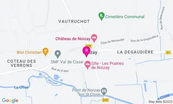 Localisation Restaurant  La Bonne Franquette