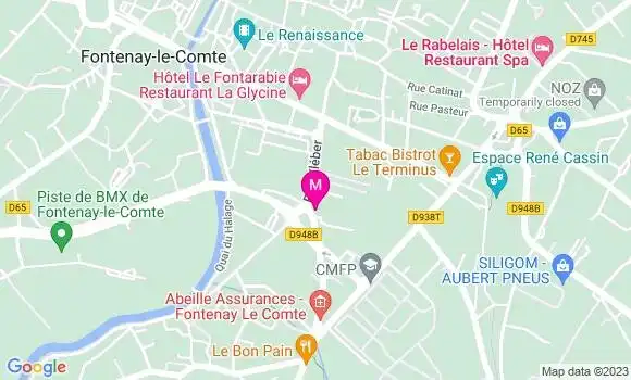 Localisation Restaurant  Le Chêne Vert