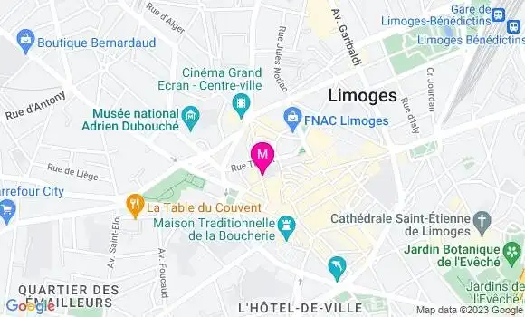 Localisation Restaurant  Les Echoppes Gogaille