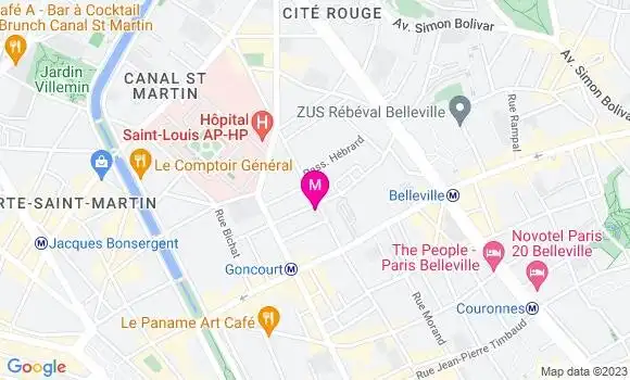 Localisation Restaurant  Les Acolytes
