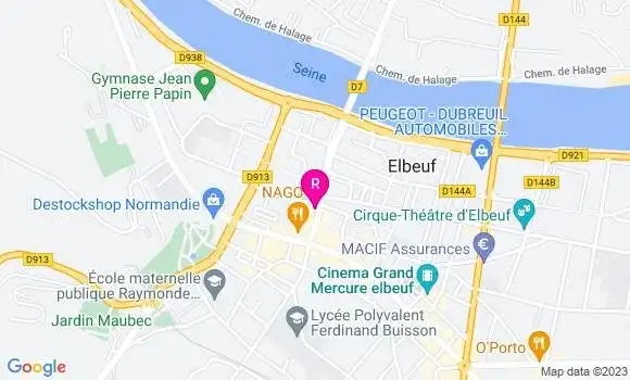 Localisation Restaurant  La Fleur de Sel