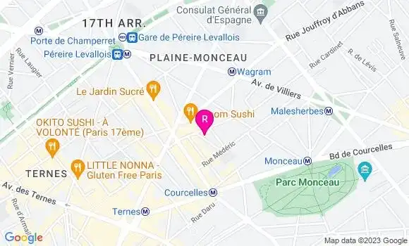Localisation Bistrot Sushi