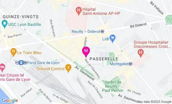 Localisation Restaurant  La Boutique
