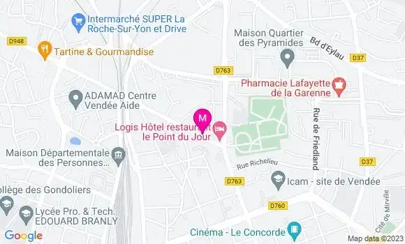 Localisation Restaurant Asiatique Les Dahlias d