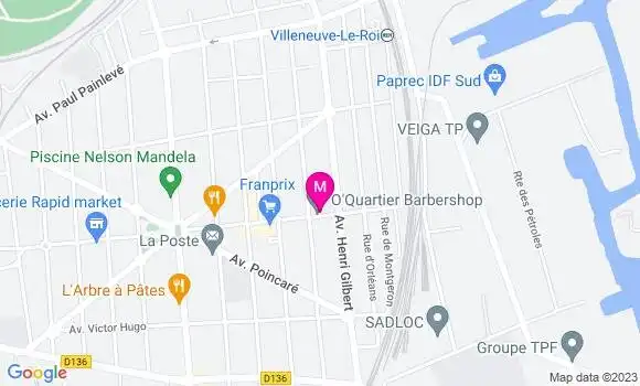 Localisation La Crêperie du Roi