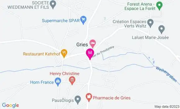 Localisation Restaurant  Resto Gries