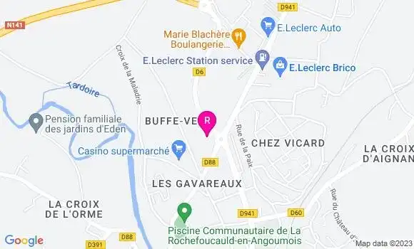 Localisation Restaurant  Le 1904