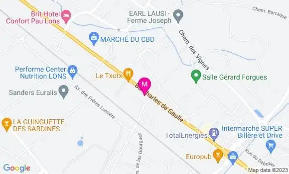 Localisation Restaurant  Lensemble