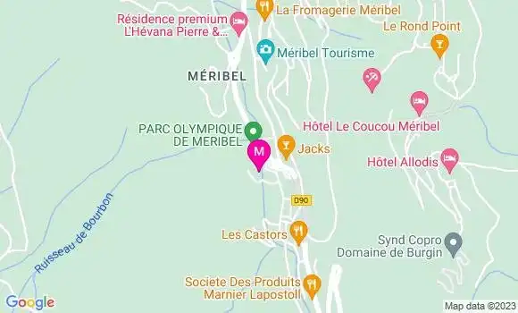 Localisation Restaurant  Les Premières Loges