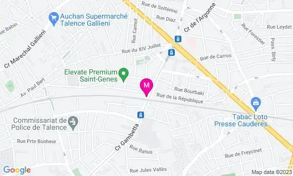 Localisation Restaurant  Pok