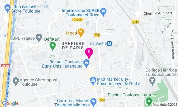 Localisation Restaurant  Burger à la Française
