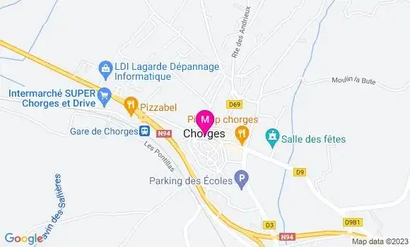 Localisation Crêperie Le Sans Nom