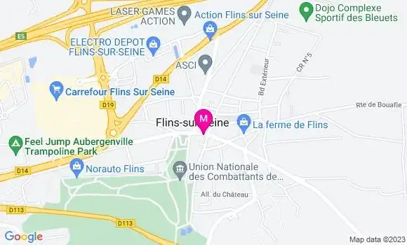 Localisation Restaurant Bar Le Foch