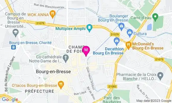 Localisation Restaurant  Le Bouchon de la Cave