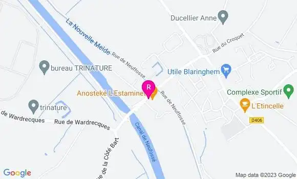 Localisation Restaurant  Anosteké Bloemeke